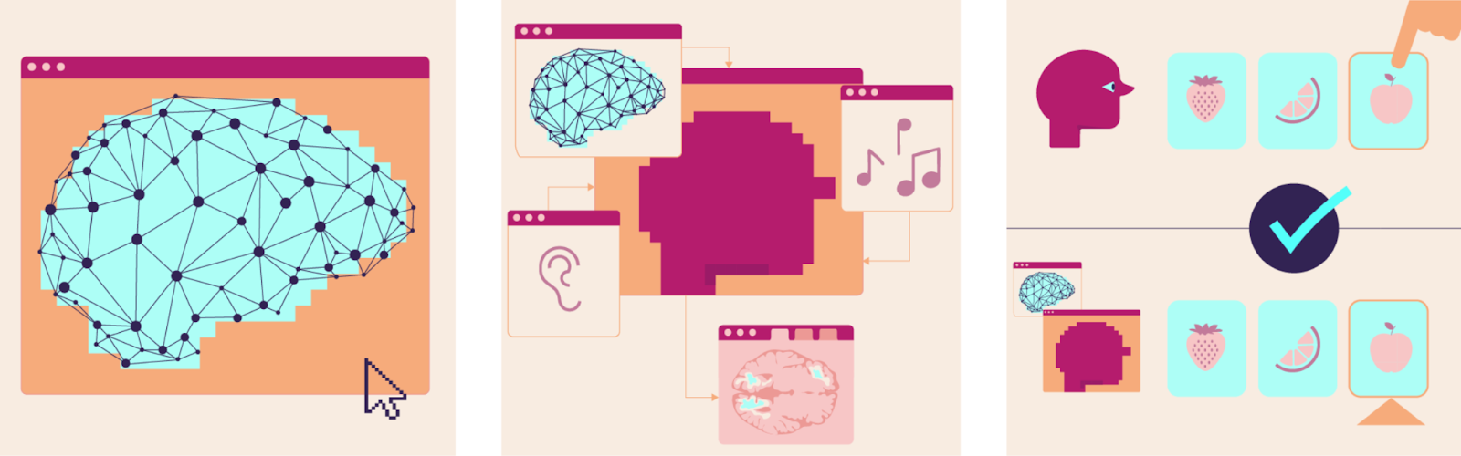 Illustration of the digital zoo concept showing various model organisms studied in brain emulation research